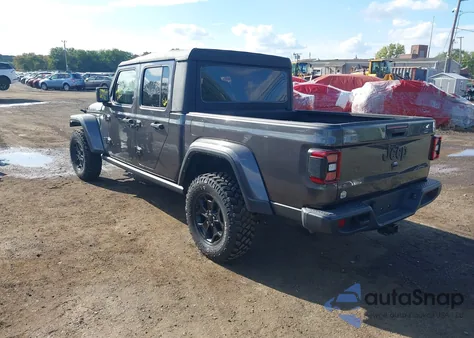 2021 Jeep Gladiator Willys 4X4 z USA, uszkodzony, nr VIN 1C6HJTAG2ML566170